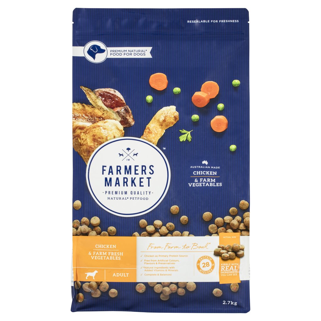 Farmers Market Chicken and Farm Vegetables Dry Dog Food