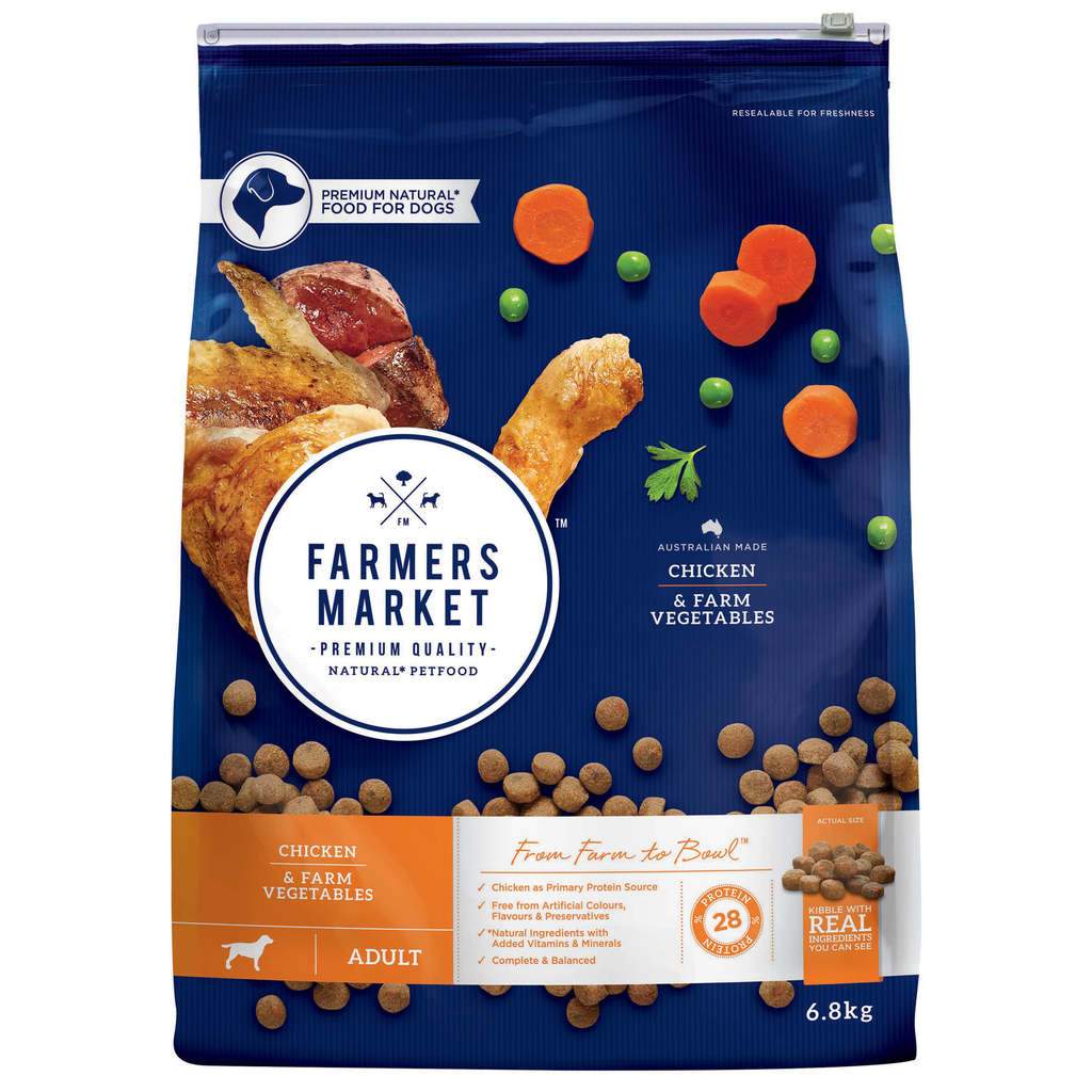 Farmers Market Chicken and Farm Vegetables Dry Dog Food